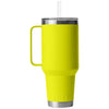YETI Firefly Yellow Rambler 42 oz Mug with Straw Lid