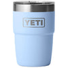YETI Big Sky Blue Rambler 8 oz Stackable Cup with Lid