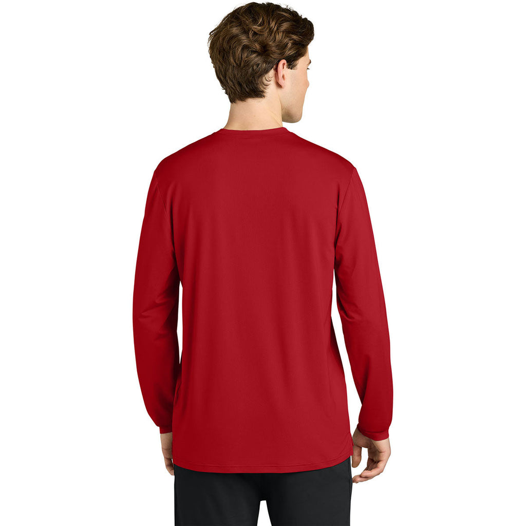Richardson Men's Red Clutch Long Sleeve Tee