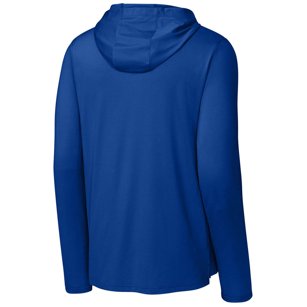 Richardson Men's Royal Clutch Long Sleeve Hoodie