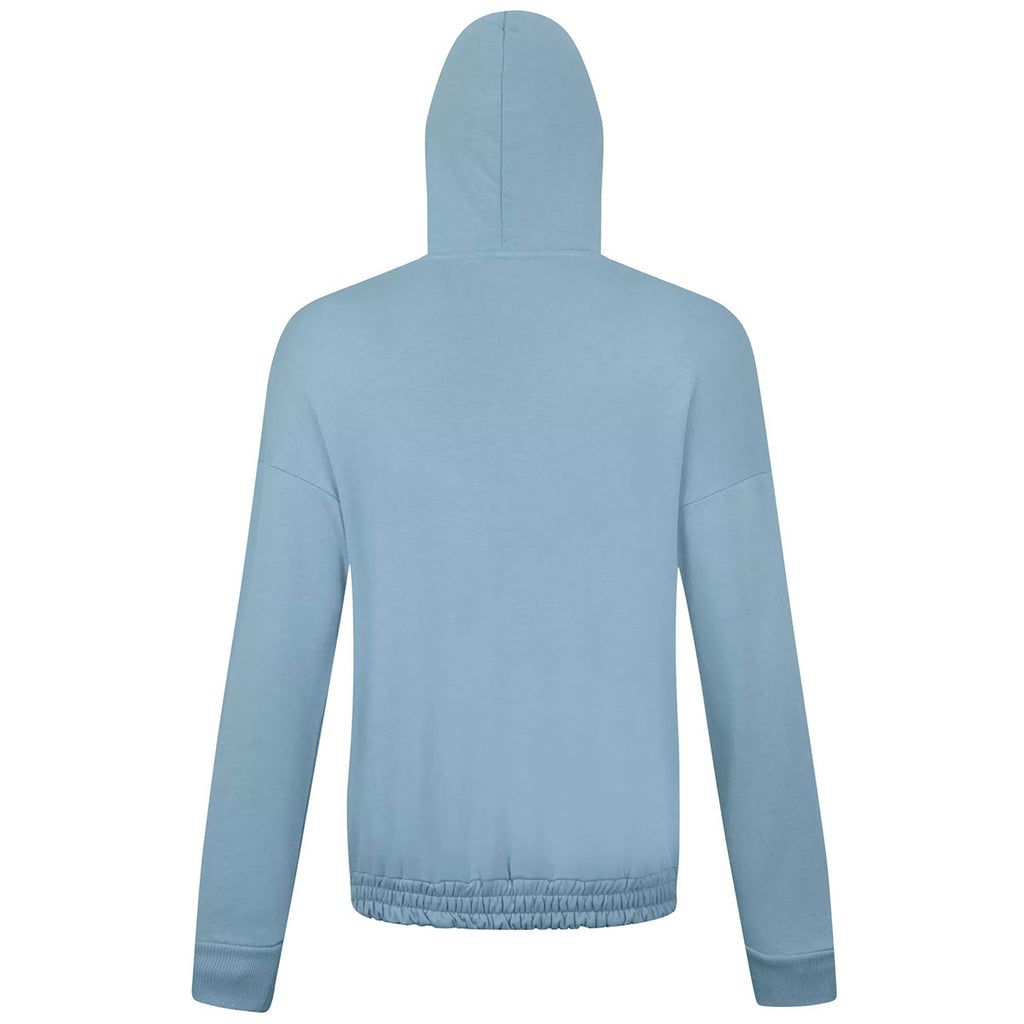 Levelwear Women's Stone Blue Waterfall Hoody