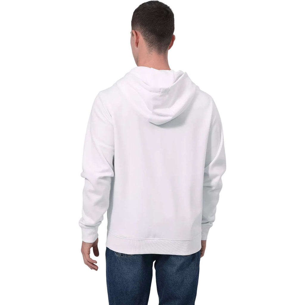 Levelwear Men's White Podium Full Zip