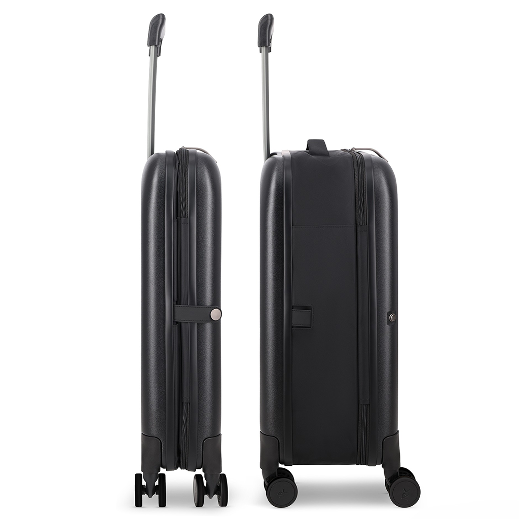 Rollink Black Mono 21" Carry On Luggage