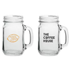 Snugz Clear 16 oz Mason Jars with Handles