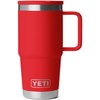 YETI Rescue Red Rambler 20 oz Travel Straw Mug with Color-Matched Straw Lid