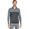 Spyder Men's Polar Frost/Black Frost Spyre Flex Colorblock Quarter-Zip