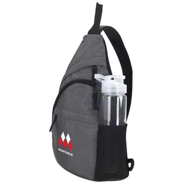 SnugZ Grey Slingshot rPET Sling Bag