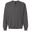 Gildan Unisex Charcoal Midweight 1/4 Zip Sweatshirt