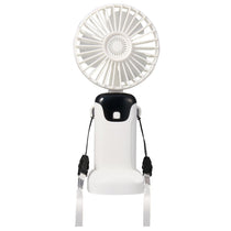 Bullet White Rechargeable Personal LED Fan