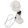 Bullet White Rechargeable Personal LED Fan