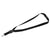 Bullet Black Flat Panel Lanyard