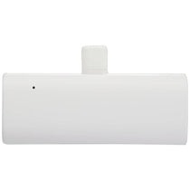 Bullet White UL Listed 2,200 mAh Power Bank with Type-C Tip