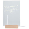 Bullet Clear Note Brite Acrylic Dry Erase Board