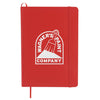 Bullet Red 5'' x 7'' FSC Mix Snap Elastic Closure Notebook