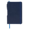 Bullet Navy 6'' x 8.5'' FSC Mix Viola Bound Notebook with Pen