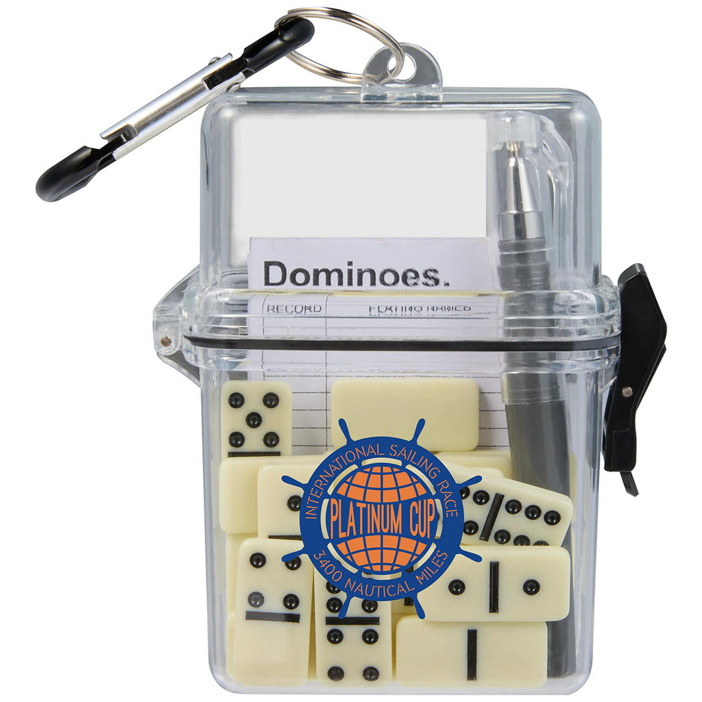 Bullet Clear On-The-Go Dominoes Set