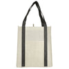 Bullet Black Neptune Recycled Non-Woven Grocery Tote