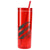 Bullet Red Chroma Recycled Acrylic Skinny Tumbler 16oz