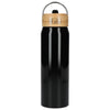 Bullet Black Billy 26oz Eco-Friendly Aluminum Bottle With FSC Bamboo Lid