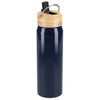 Bullet Navy Billy 26oz Eco-Friendly Aluminum Bottle With FSC Bamboo Lid