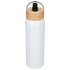 Bullet White Billy 26oz Eco-Friendly Aluminum Bottle With FSC Bamboo Lid