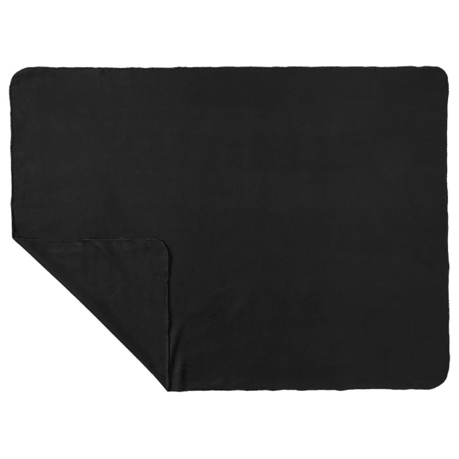 Bullet Black 100% Recycled PET Fleece Blanket