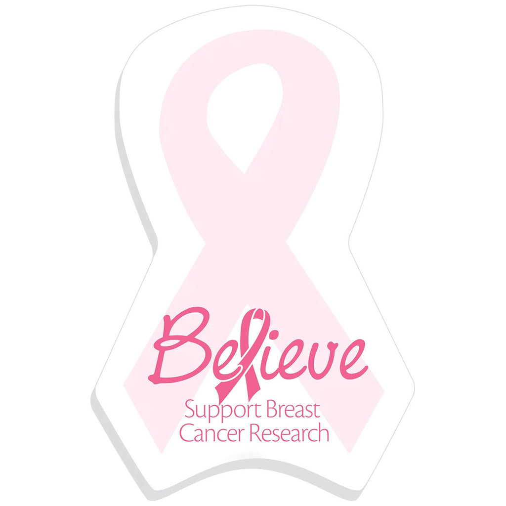 Souvenir White Sticky Note 4" x 6" Die Cut Pad, 50 sheet