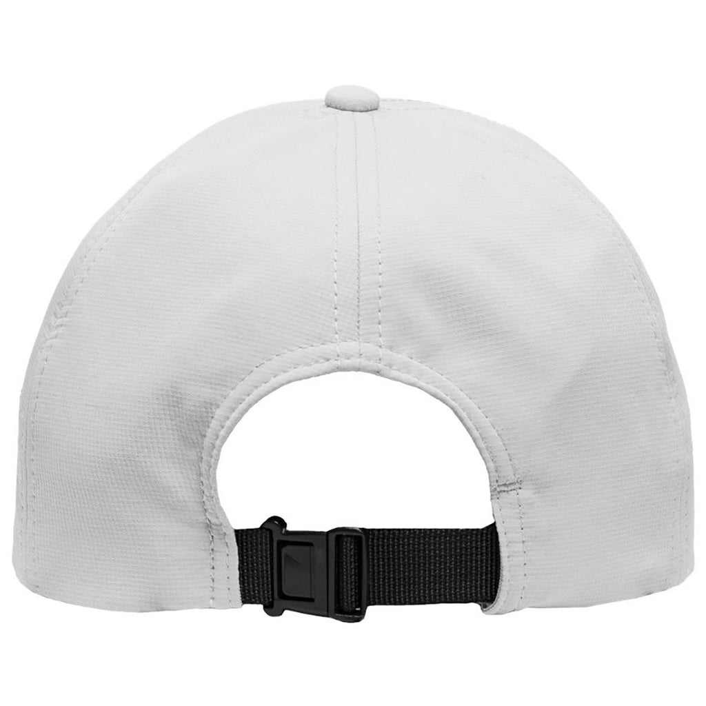 Sportsman White Five-Panel Ripstop Cap