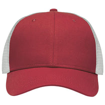 Sportsman Chino Cardinal/White Lo-Pro Mesh Back Trucker Fit Cap