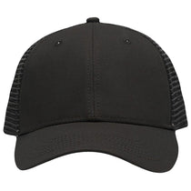 Sportsman Chino Charcoal/Black Lo-Pro Mesh Back Trucker Fit Cap