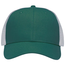 Sportsman Chino Forest Green/White Lo-Pro Mesh Back Trucker Fit Cap