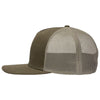 Sportsman Dark Olive Green/Khaki Modern Five-Panel Trucker Fit Cap
