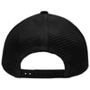 Sportsman Black/Black Modern Six-Panel Trucker Fit Cap