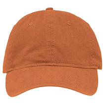 Sportsman Chino Texas Orange Dad Hat Fit