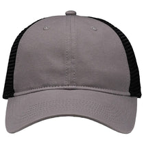 Sportsman Grey/Black Mesh Dad Hat Fit