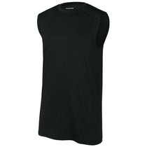 Sport-Tek Men's Black PosiCharge Compression Sleeveless Tee