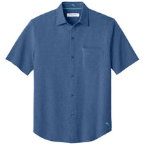Tommy Bahama Classic Blue Sandy Point Short Sleeve Shirt