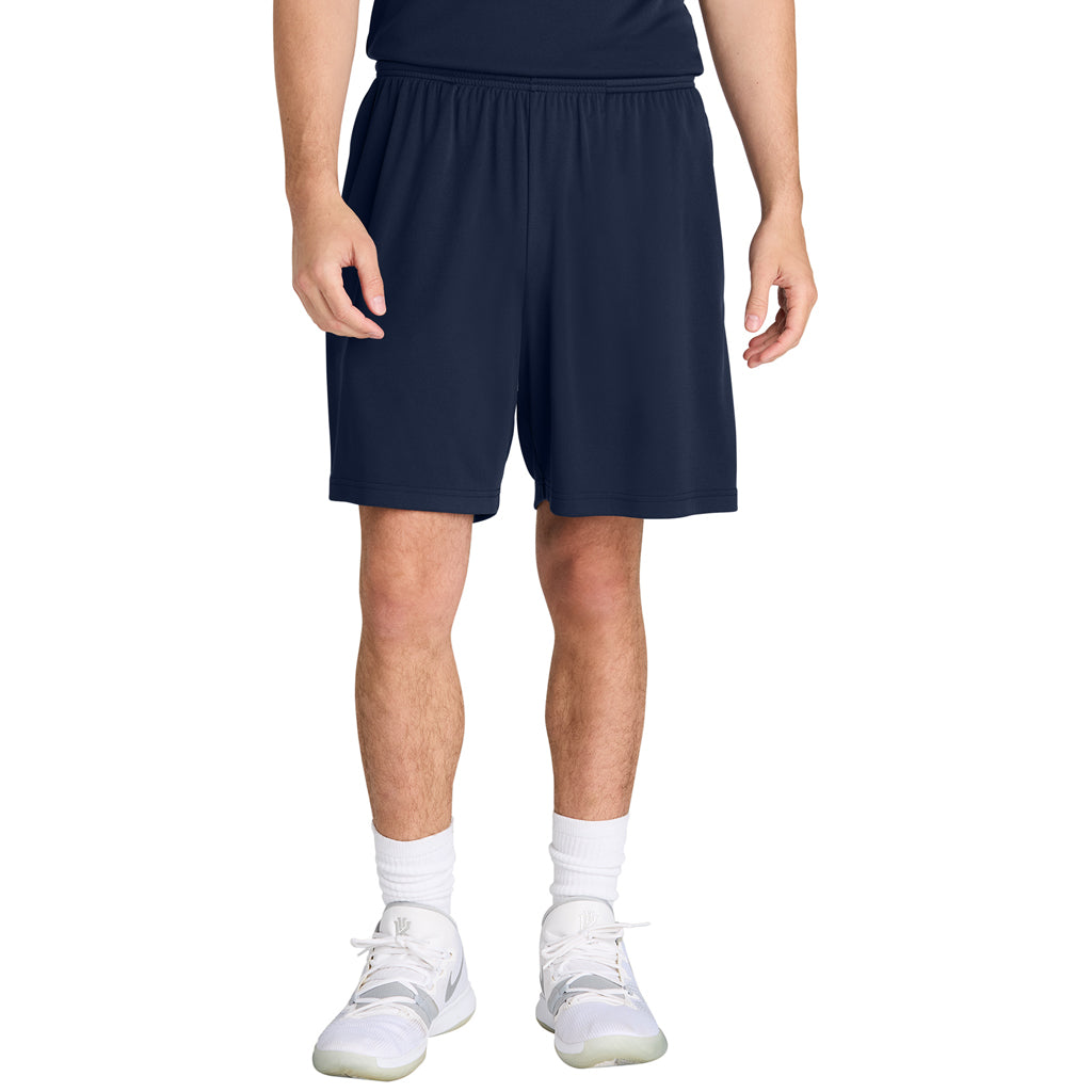 Sport-Tek Men's True Navy PosiCharge Competitor 7" Pocketed Short