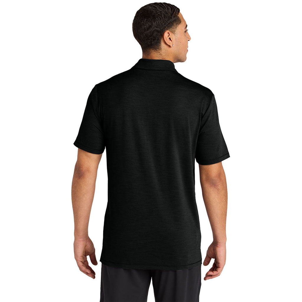 Sport-Tek Men's Black Versa Polo
