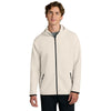 Sport-Tek Men's Ecru Phenom Full-Zip Hoodie