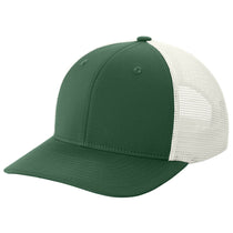 Sport-Tek Forest Green/ White Club Trucker Cap