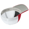 Sport-Tek Deep Red/White Stretch-Tek Mesh Back Cap
