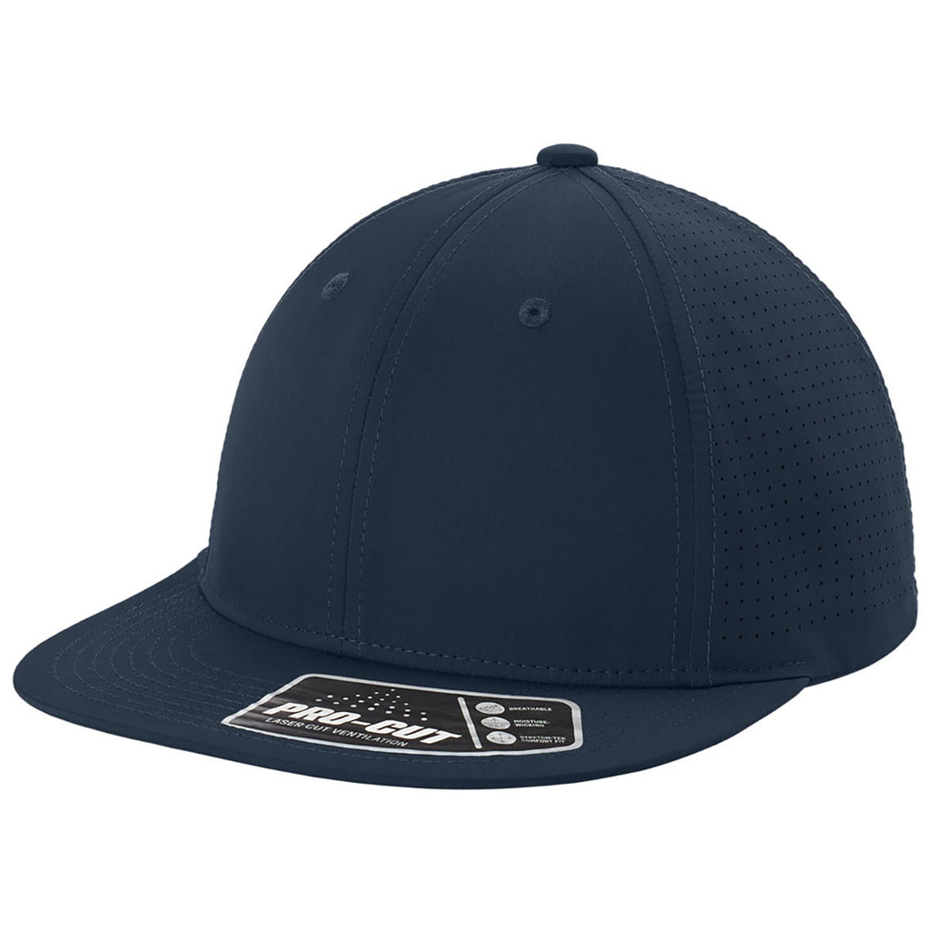 Sport-Tek True Navy Pro-Cut Stretch-Tek Cap