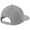 Sport-Tek Silver Pro-Cut Adjustable Cap