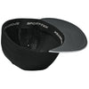 Sport-Tek Black/Silver/Black Impact Mesh Stretch-Tek Cap