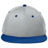 Sport-Tek Silver/True Royal/Silver Impact Mesh Stretch-Tek Cap