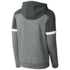Sport-Tek Men's Dark Smoke Grey/Vintage Heather Drive Fleece Colorblock Hoodie
