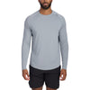 UNRL Men's Cadet Grey Streamline Performance Long Sleeve