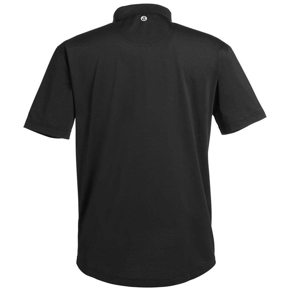 Swannies Men's Black Ford Polo