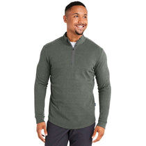 Swannies Men's Olive/Grey Heather Emery Quarter Zip